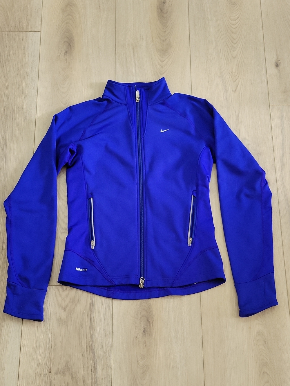 Nike Women’s Royal Blue Full-Zip Utility Jacket